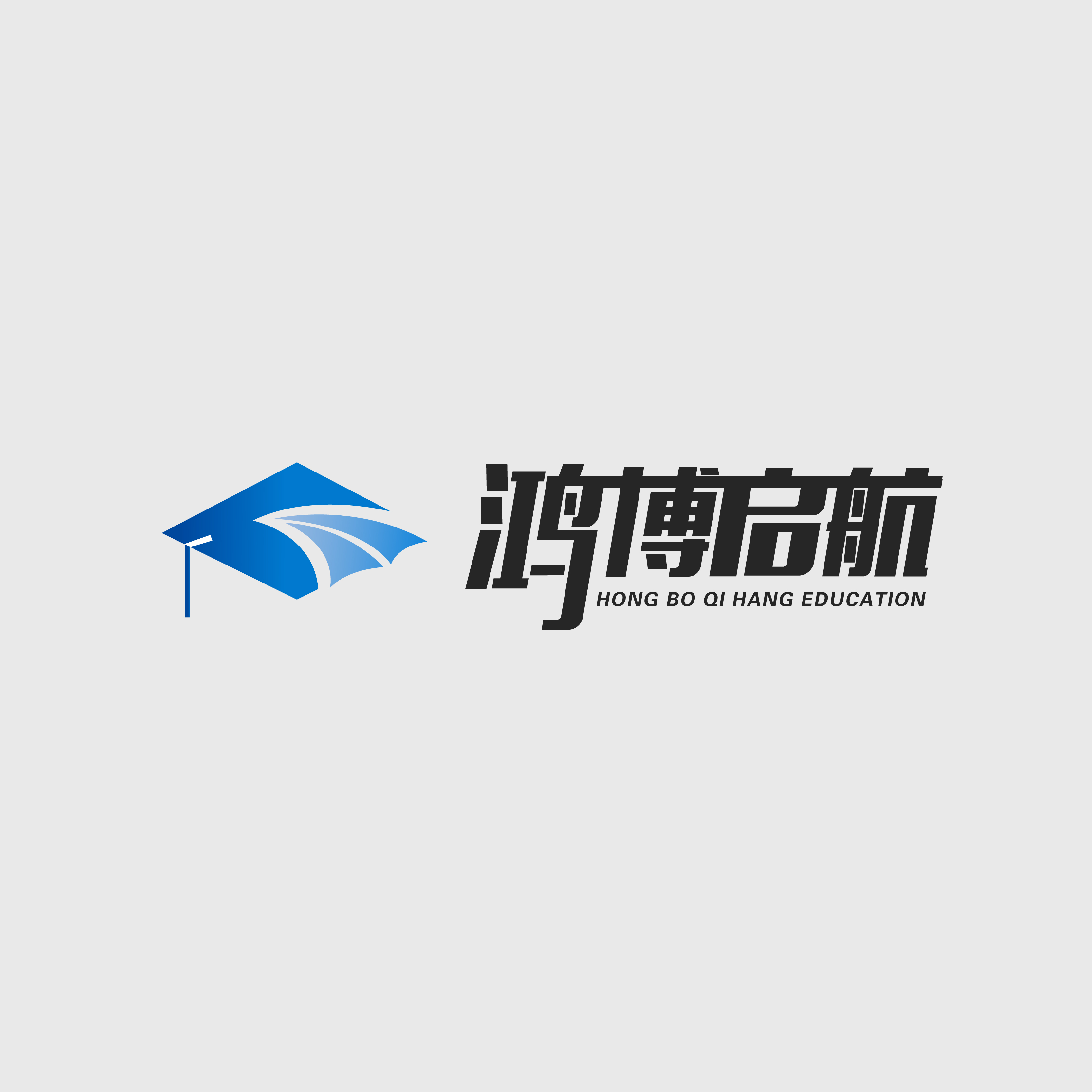 鸿博启航logo需求