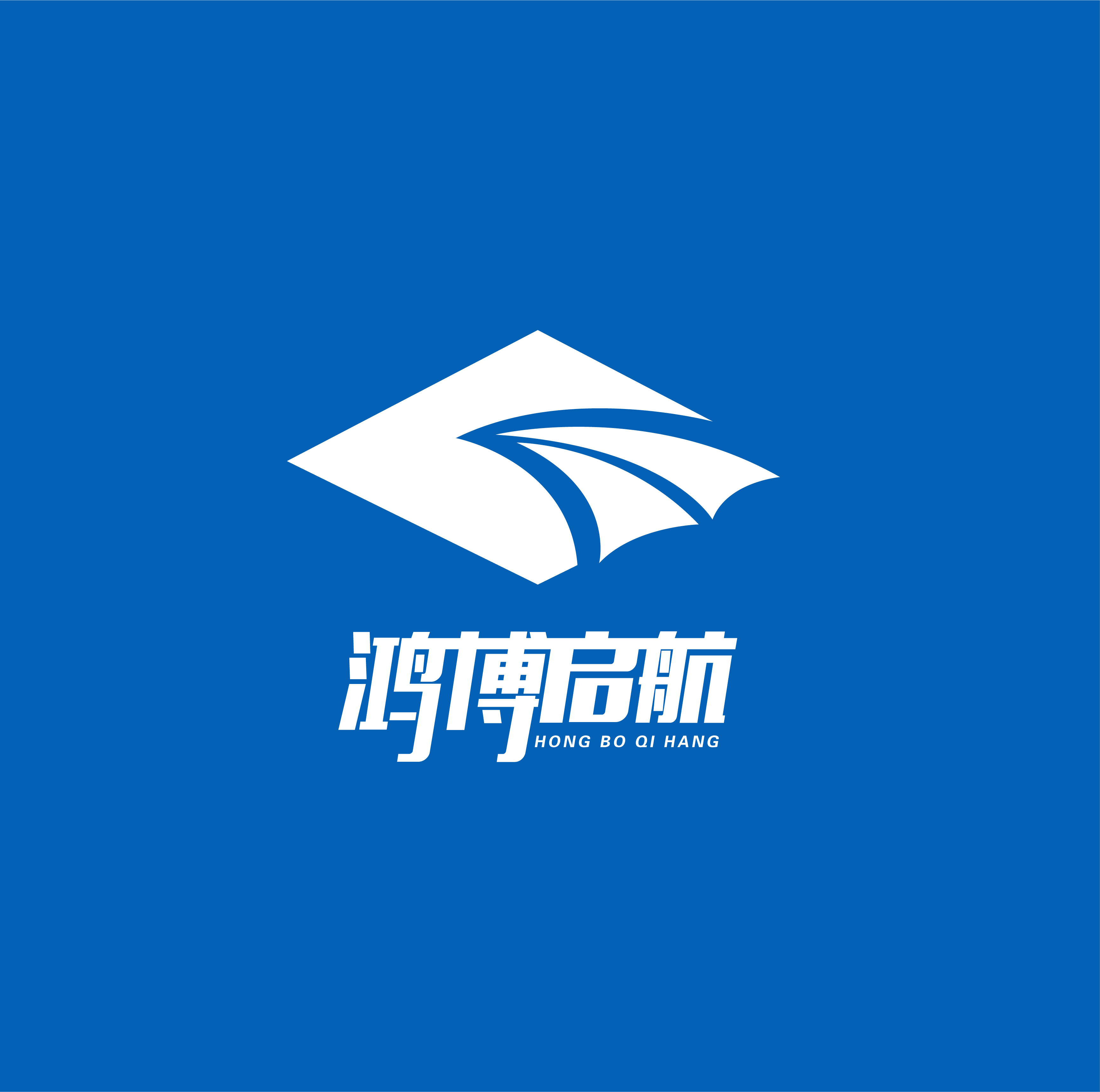 鸿博启航logo需求